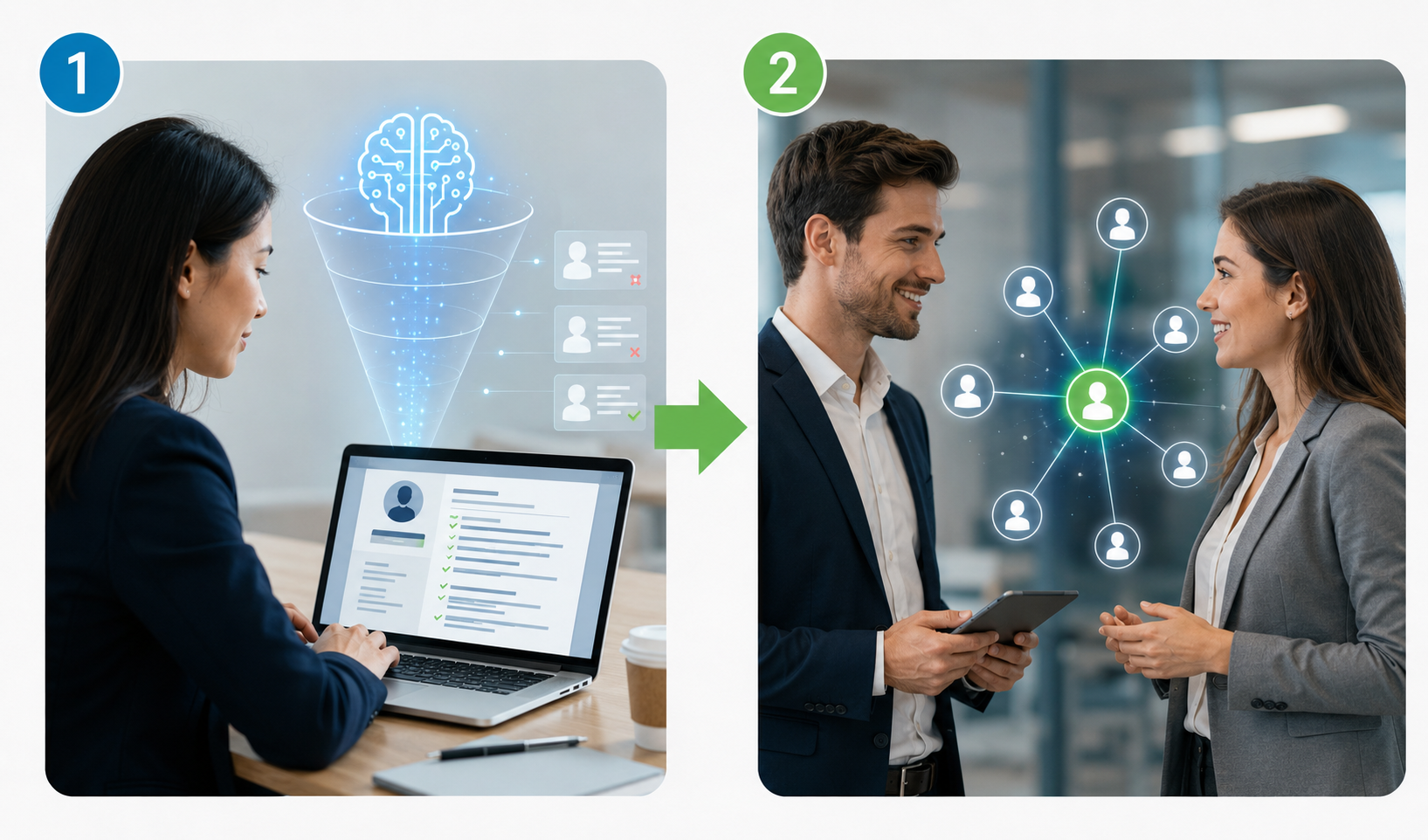 Streamlining connections job matching process