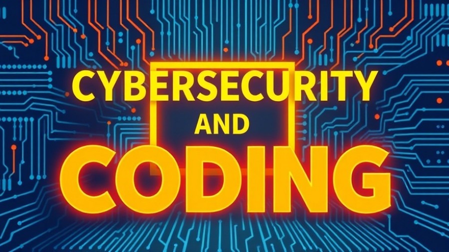 Cybersecurity expert coding in a high-tech environment
