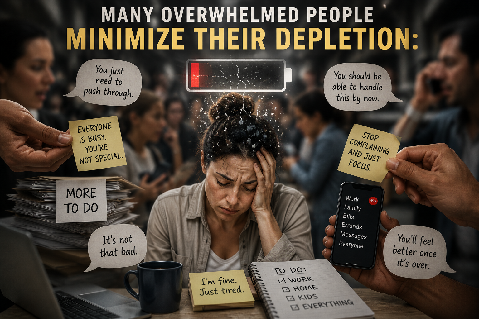 Minimize mental depletion and burnout