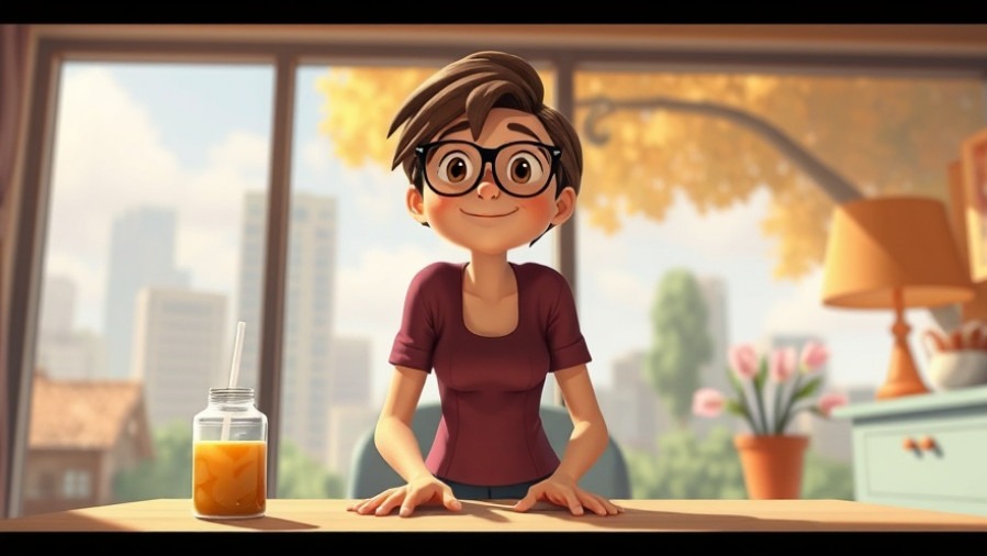 Pixar-style art depicting healthy expectations in adults.