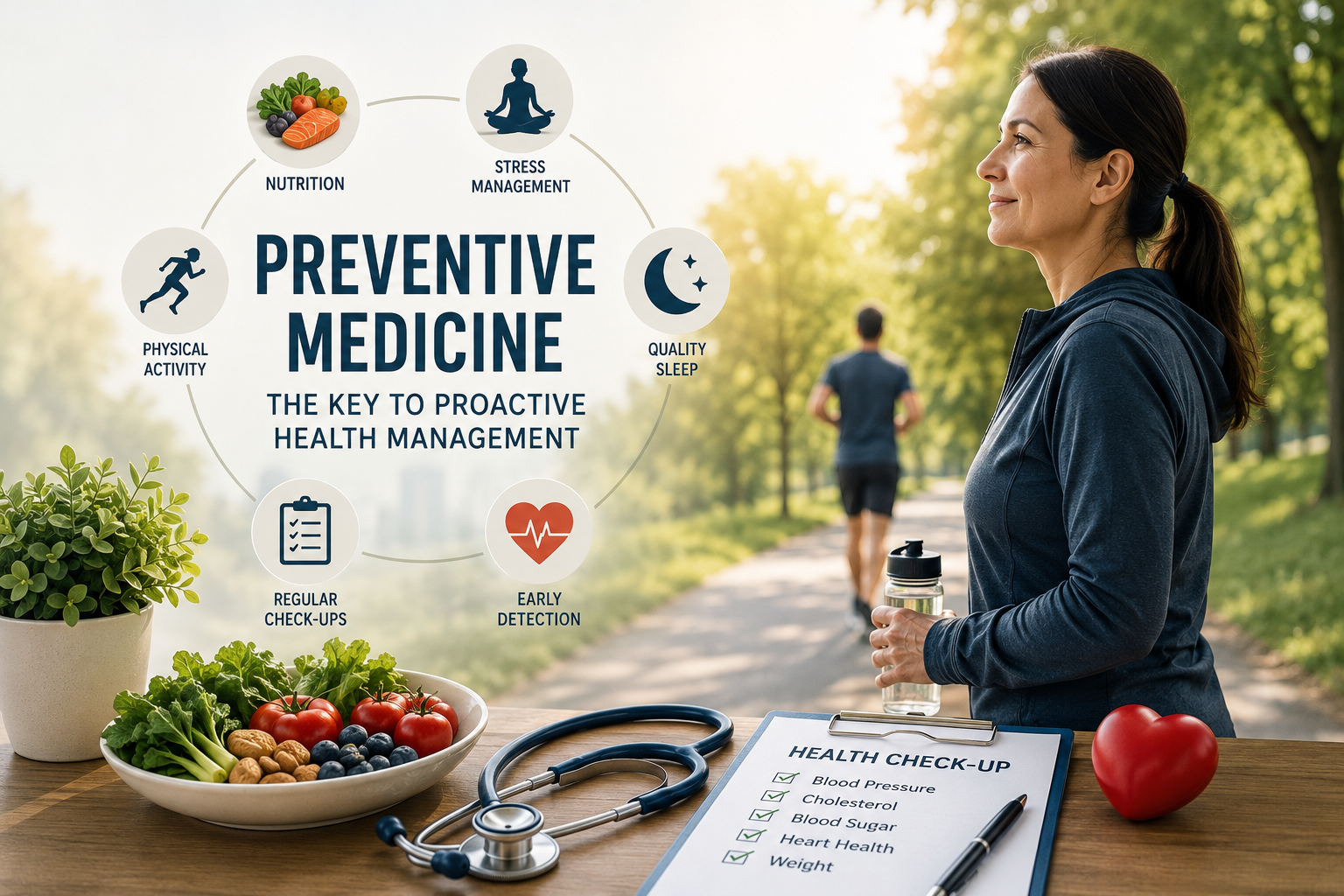 Preventive medicine and proactive health management
