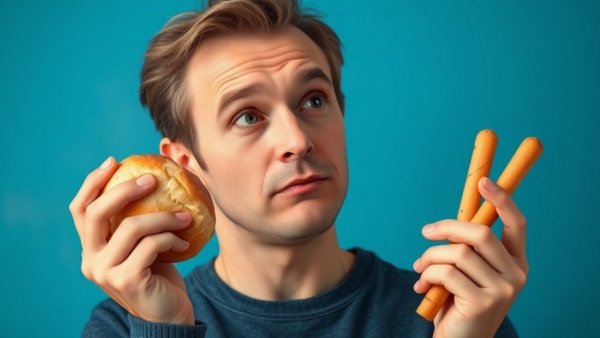 Choosing between bread rolls and breadsticks, which carbs are good for you.