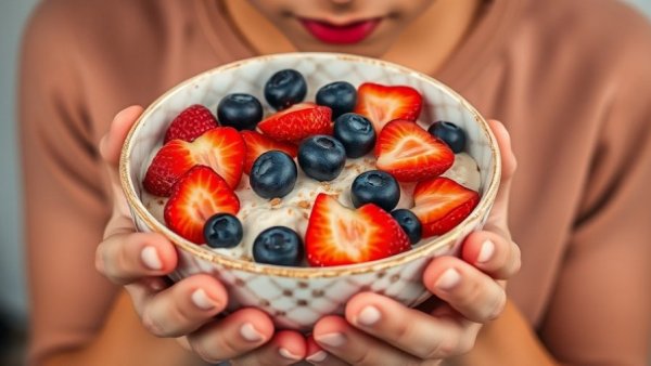 Best Foods for Your Heart: Oatmeal with berries.