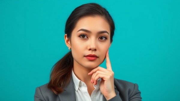 Can Mindful Eating Help Emotional Eating: Thoughtful woman contemplating solutions.