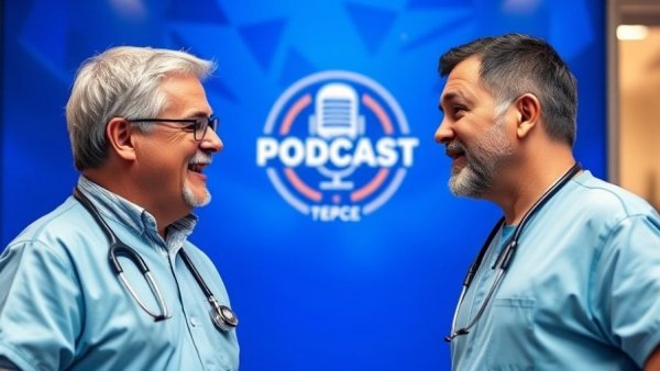 Podcast discussion on gut microbiome health with two doctors.