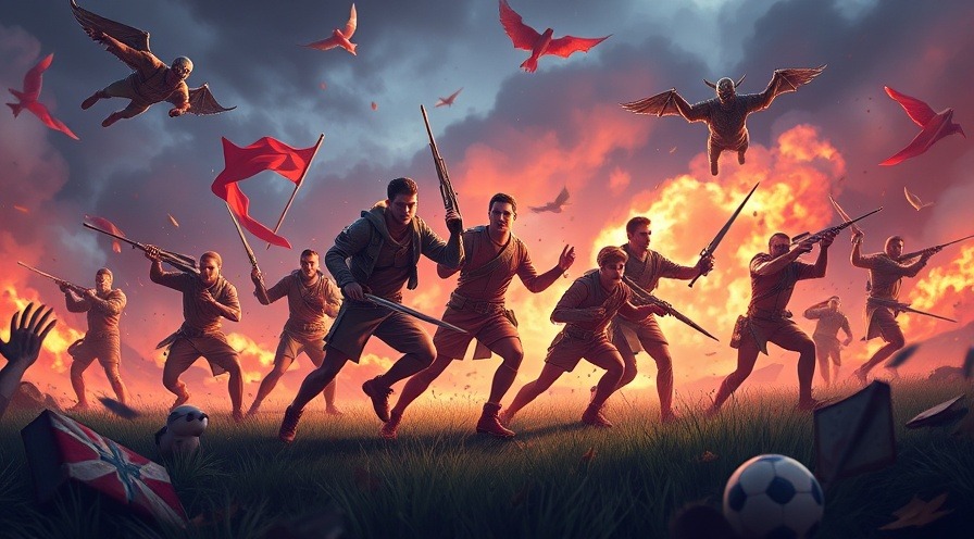 Gaming online: leading your squad to victory in competitive play.