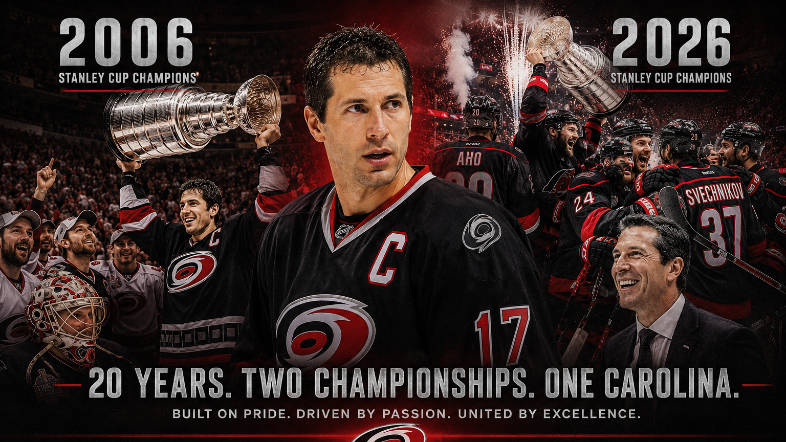 A legacy of Carolina Hurricane pride Rod Brind Amour
