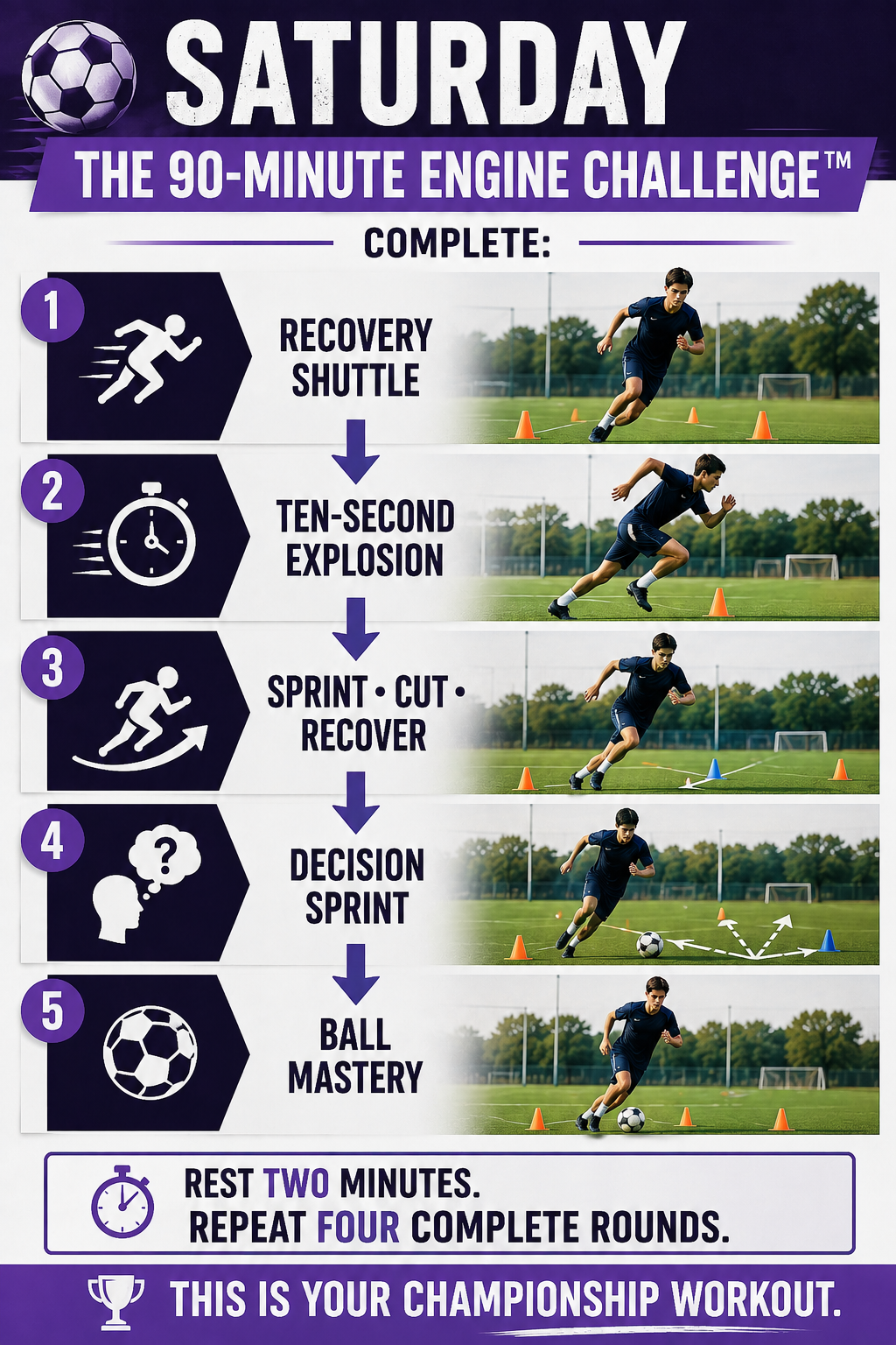 90-minute engine challenge workout