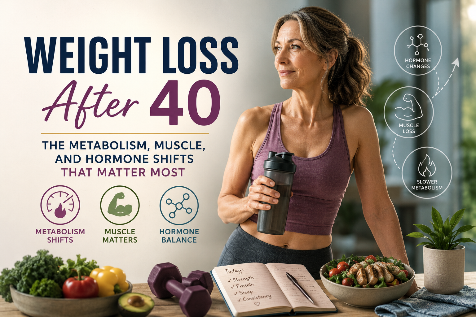Weight loss after 40 explained