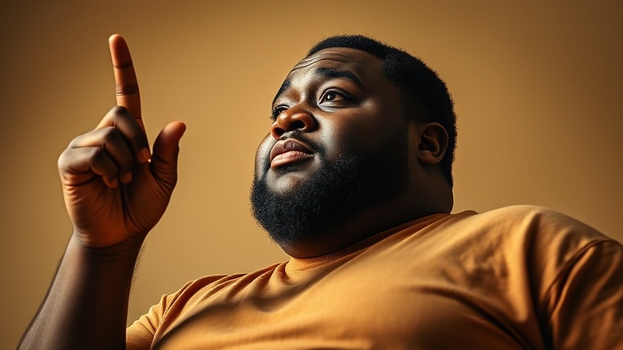 man focused on weight loss beverages, warm tones, high resolution.