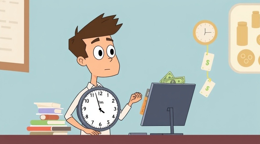 Animated visual emphasizing 'If Time Is Money, Your Schedule Is Your Wallet'.