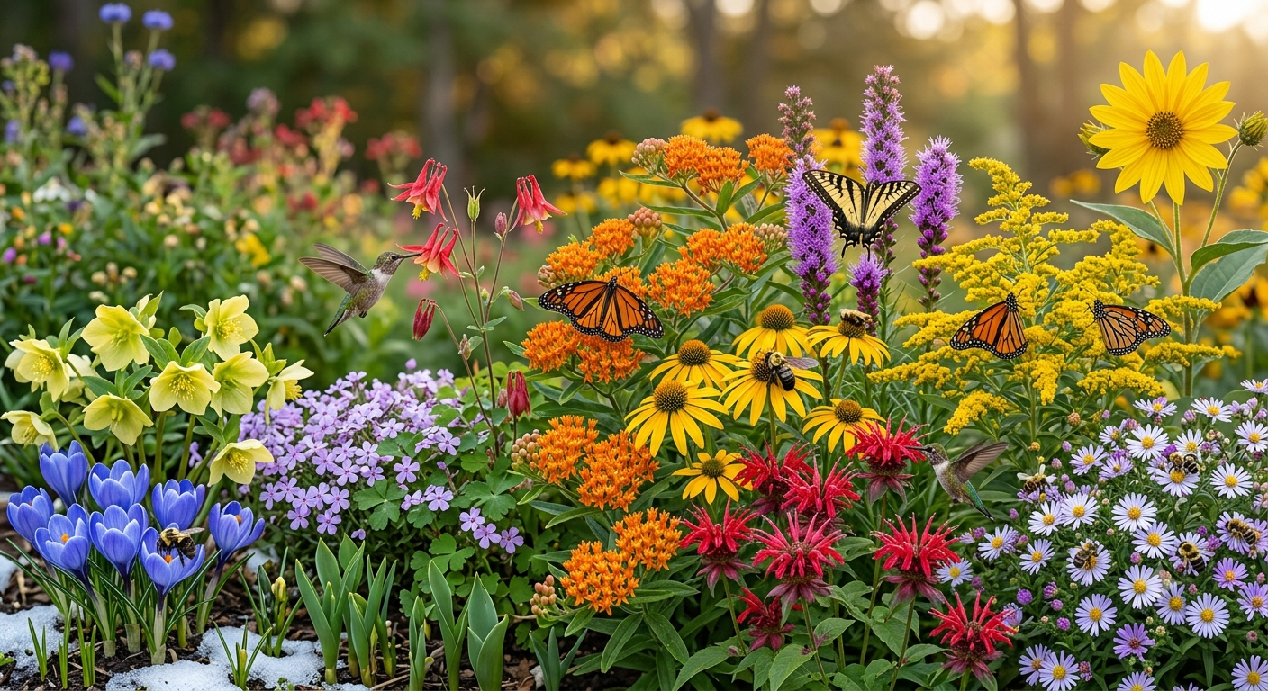 Nectar Plants That Keep the Buffet Open