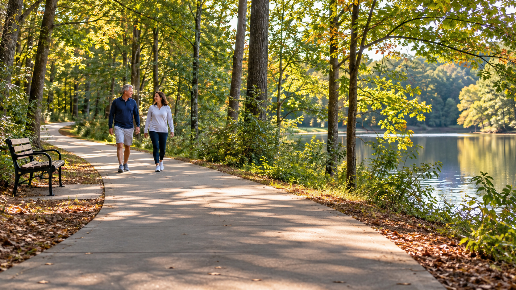 Easy Raleigh Greenway Lakeside Walk