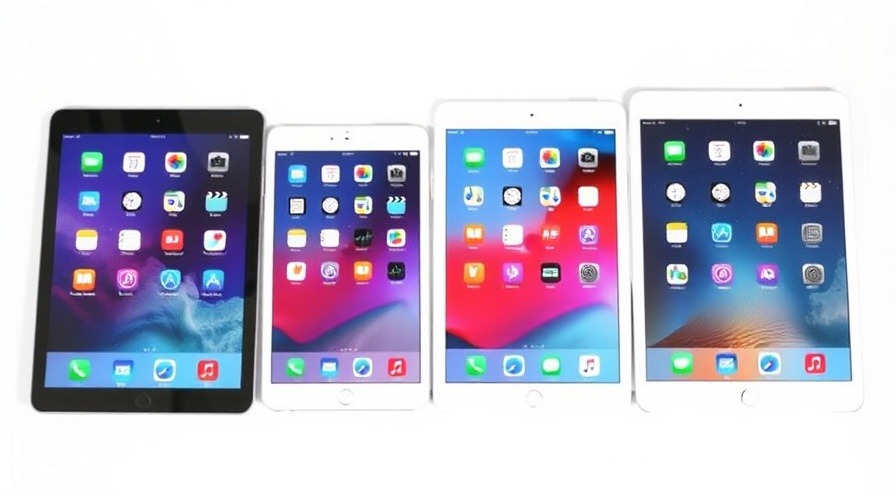 Tablets and iPads on a modern desk showcasing technology lifestyle.