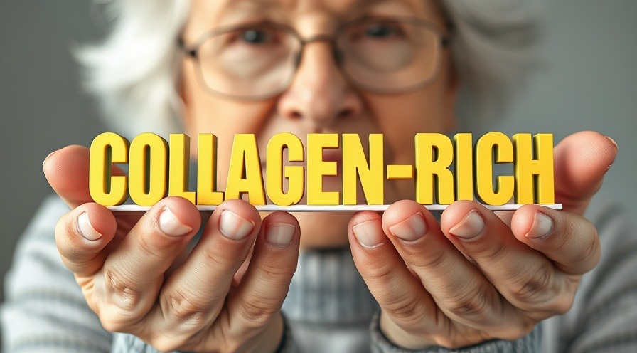 Elderly woman showcasing 'Collagen-Rich' benefits of holistic medicine.