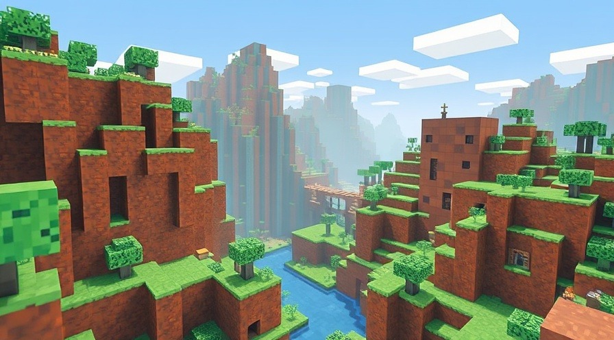 Minecraft style imagery illustrating Spatial Reasoning in Action: Minecraft Skills for Career Skills.