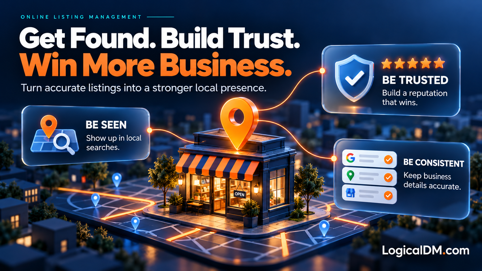 Get found, build trust, win business
