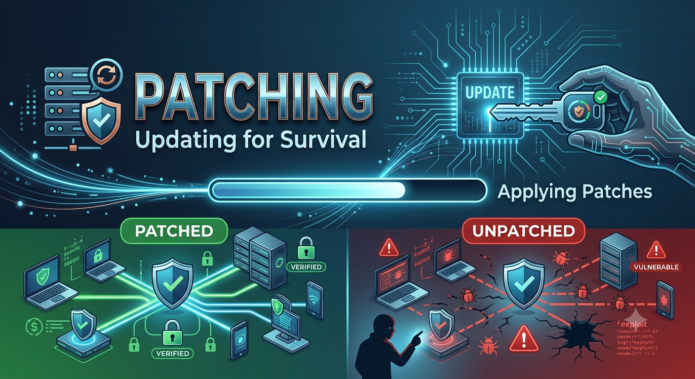 Updating software to fix vulnerabilities