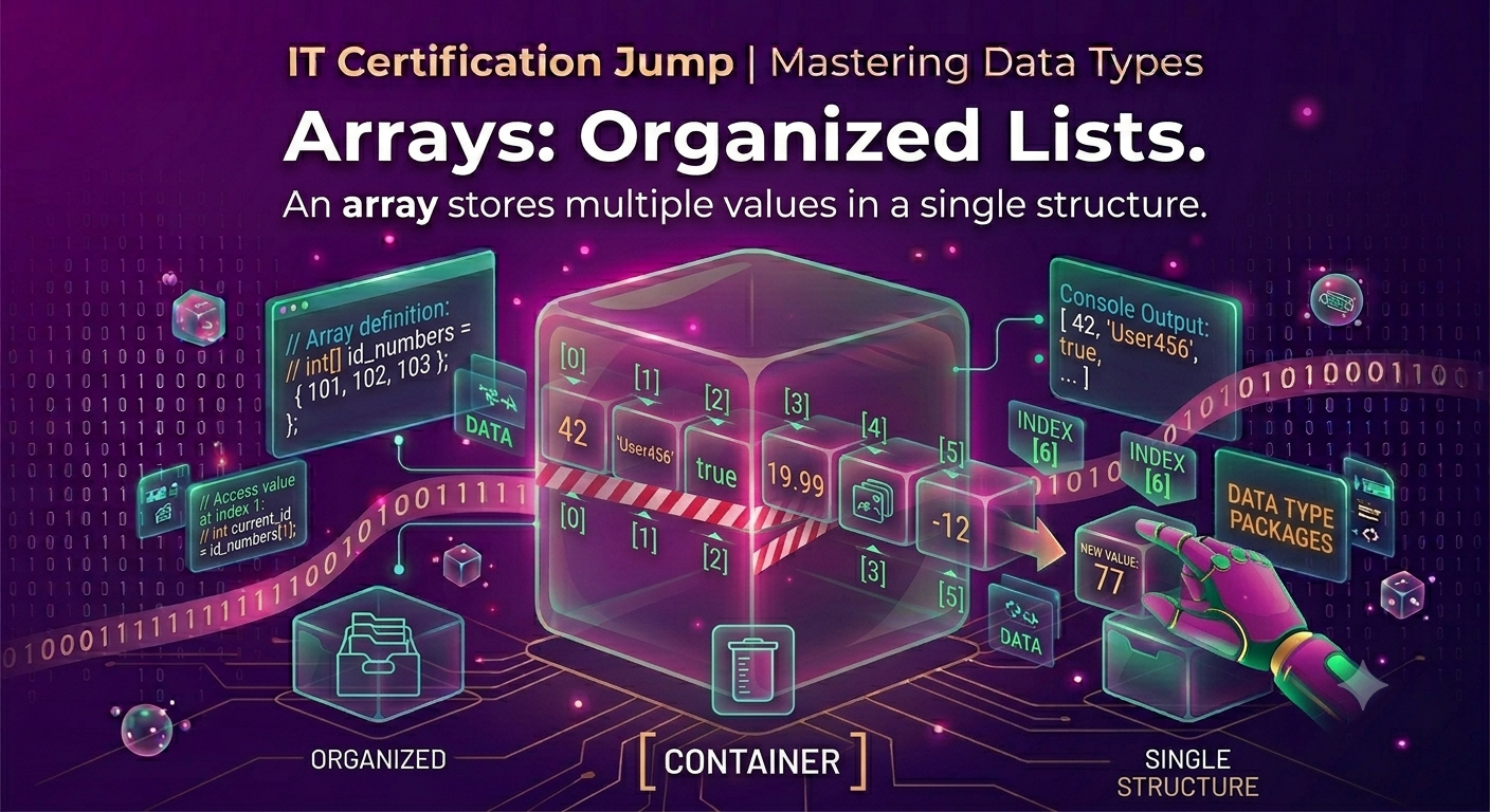 Arrays - Organized Lists