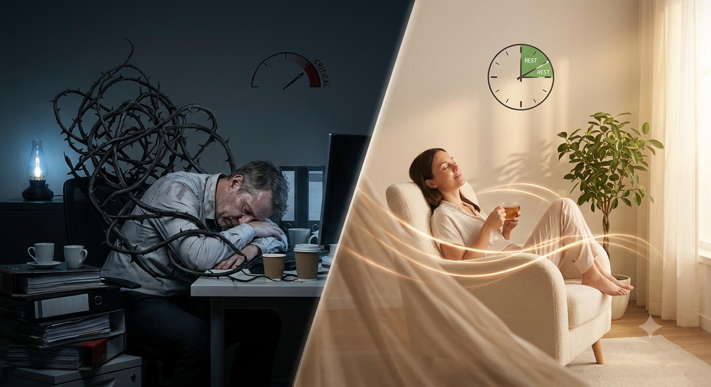 Exhaustion vs Proactive Rest
