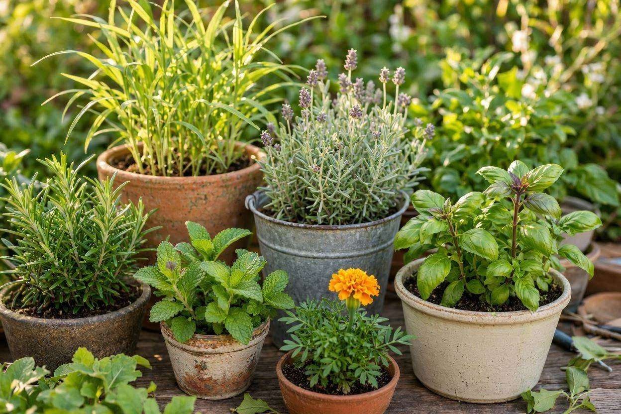 mosquito repelling plants