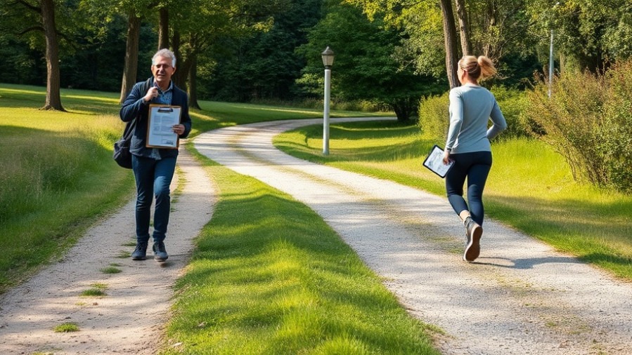 A visual metaphor of two paths: one person frozen with plans, the other joyfully moving forward.