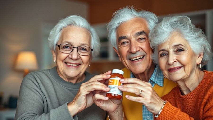 Elderly individuals radiating vitality, enjoying Vitamin D for muscle health and wellness.