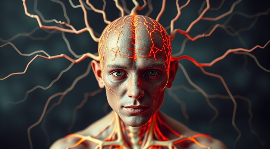 Nervous system reaction to perceived anxiety danger illustrated.