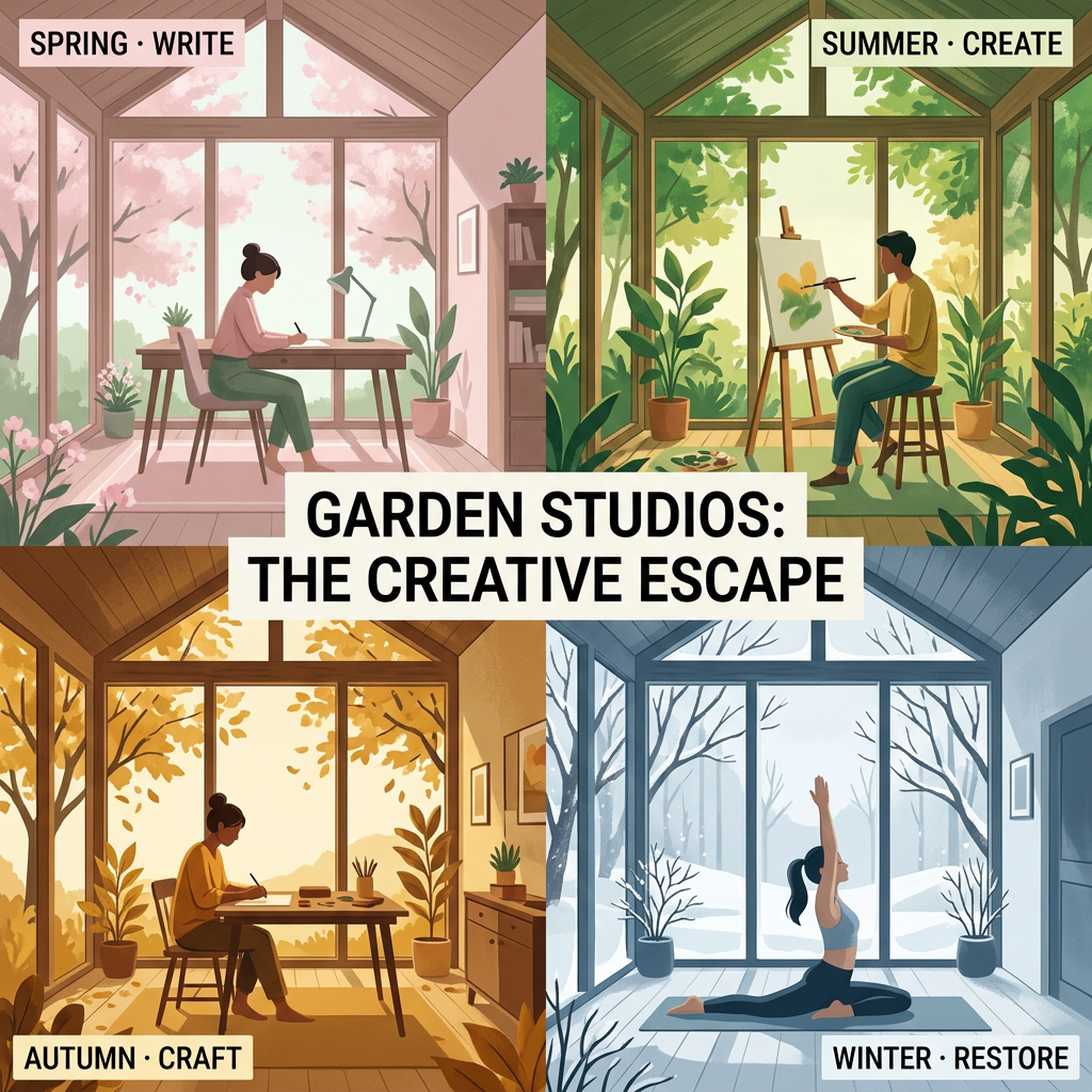 backyard garden studio uses