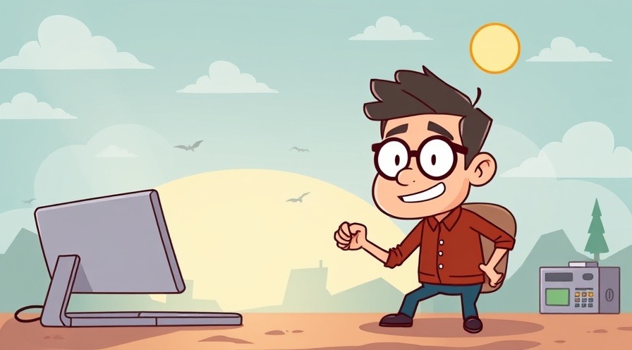 Comical cartoon style illustration for IT project survival tips.