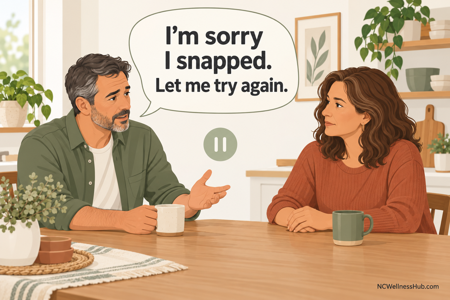 A Thoughtful Apology at the Kitchen Table