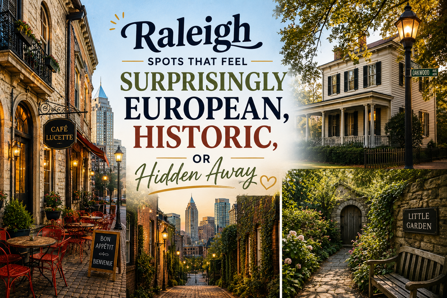 Discover Raleighs surprising charm