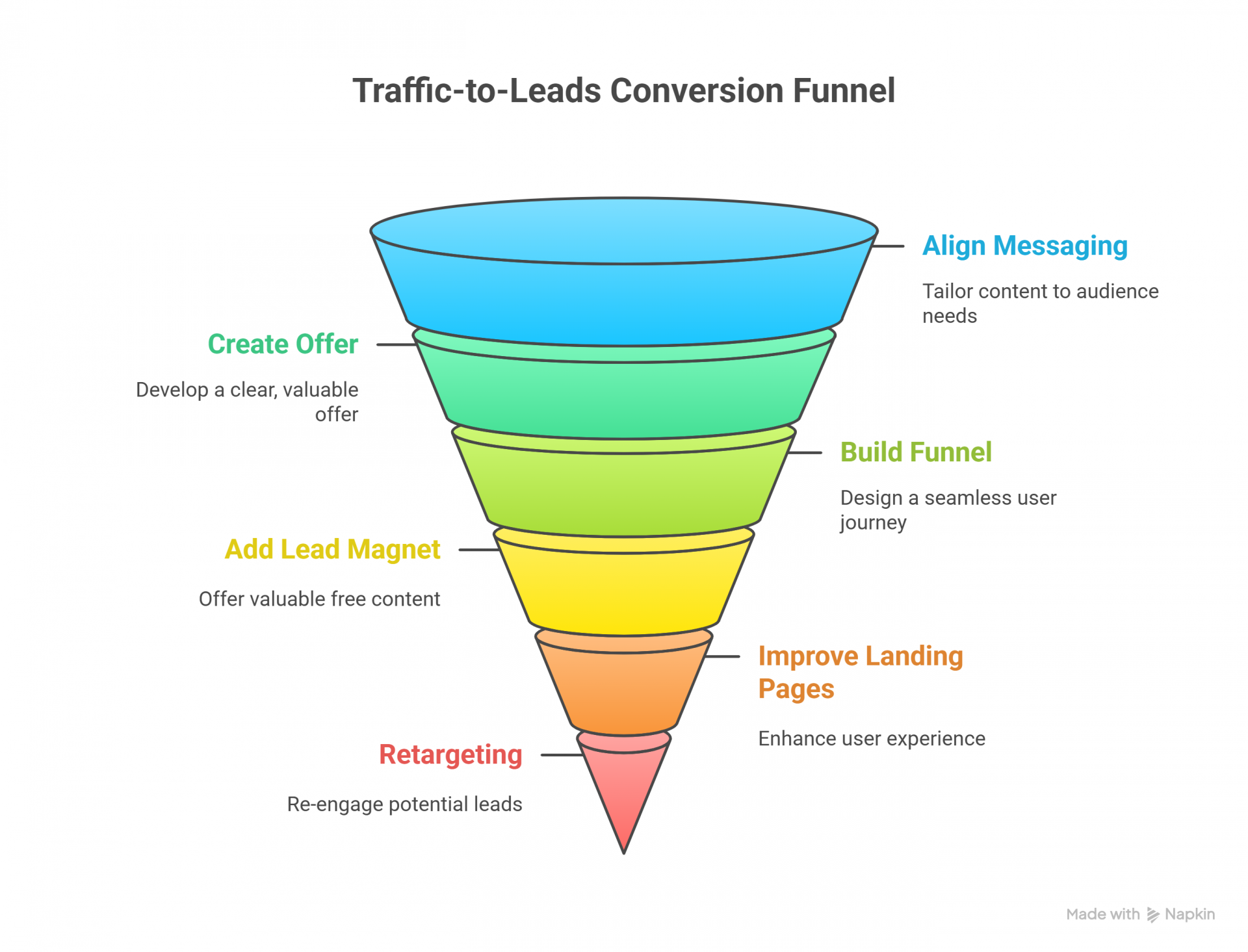 Traffic-to-Leads Conversion Funnel