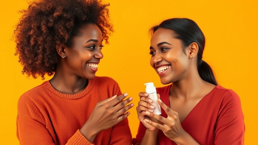 Two diverse women sharing playful expressions, discussing natural remedies for skincare to reduce fine lines.