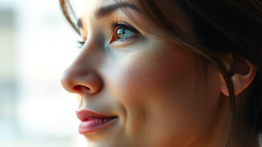 Hopeful individual reflecting on rare diseases and endothelial tumors in soft light.