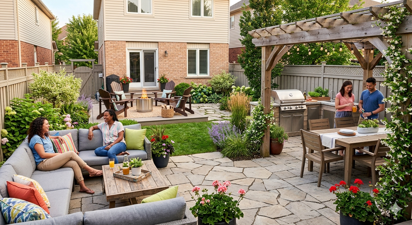 Multi zone backyard good fits