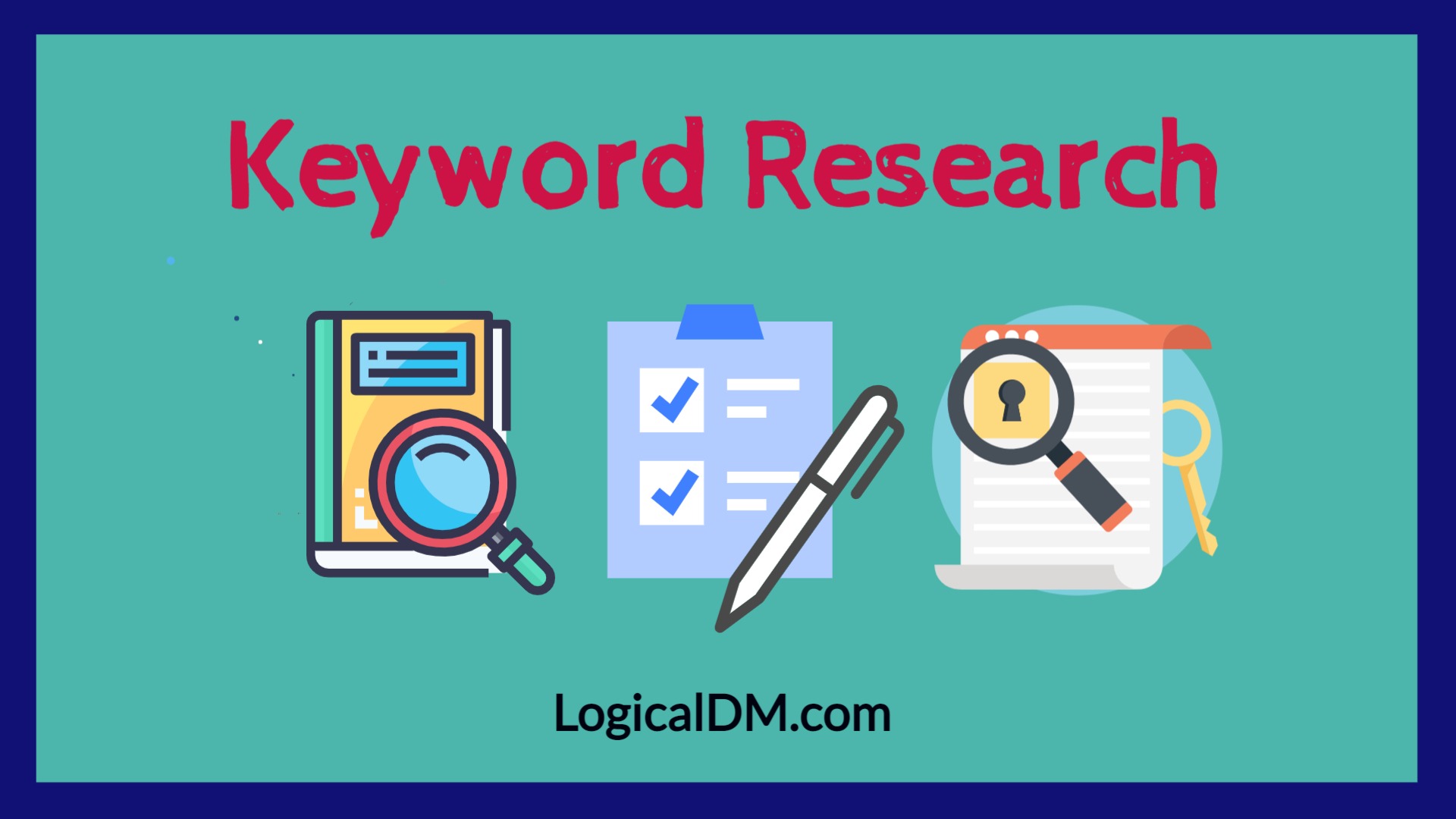 Keyword Research and Icons