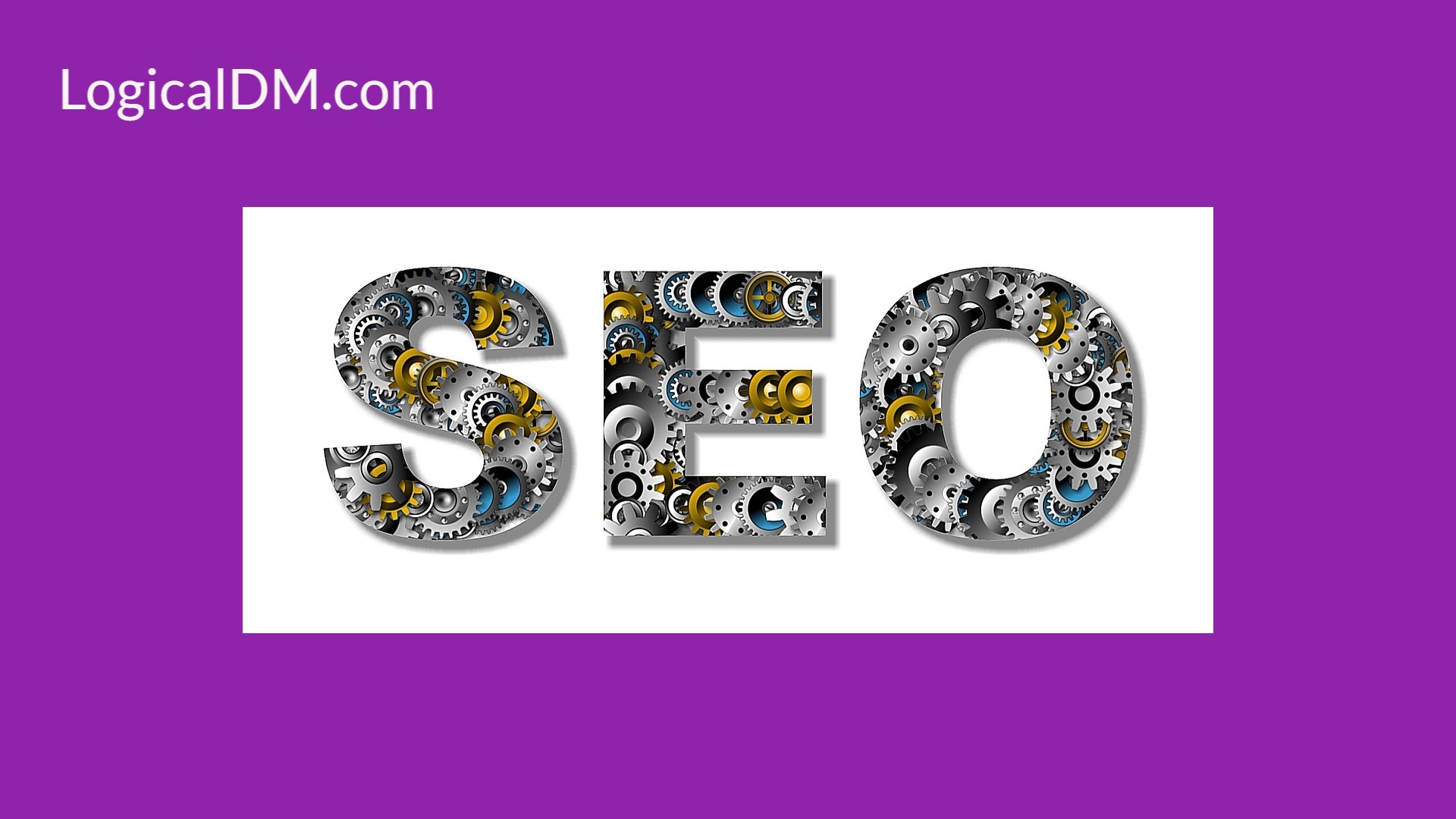 SEO with white background