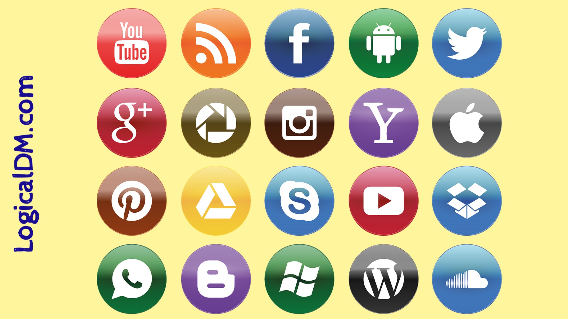 Social media icons