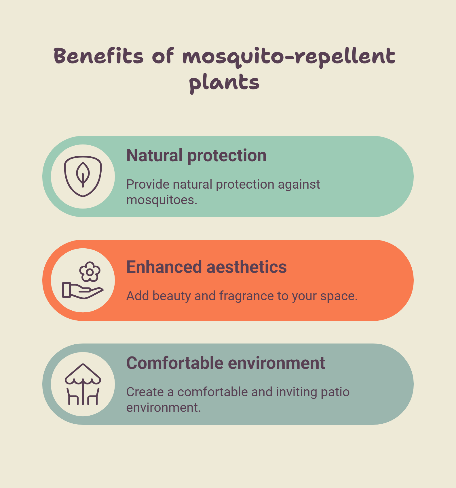 Benefits of mosquito-repellent plants