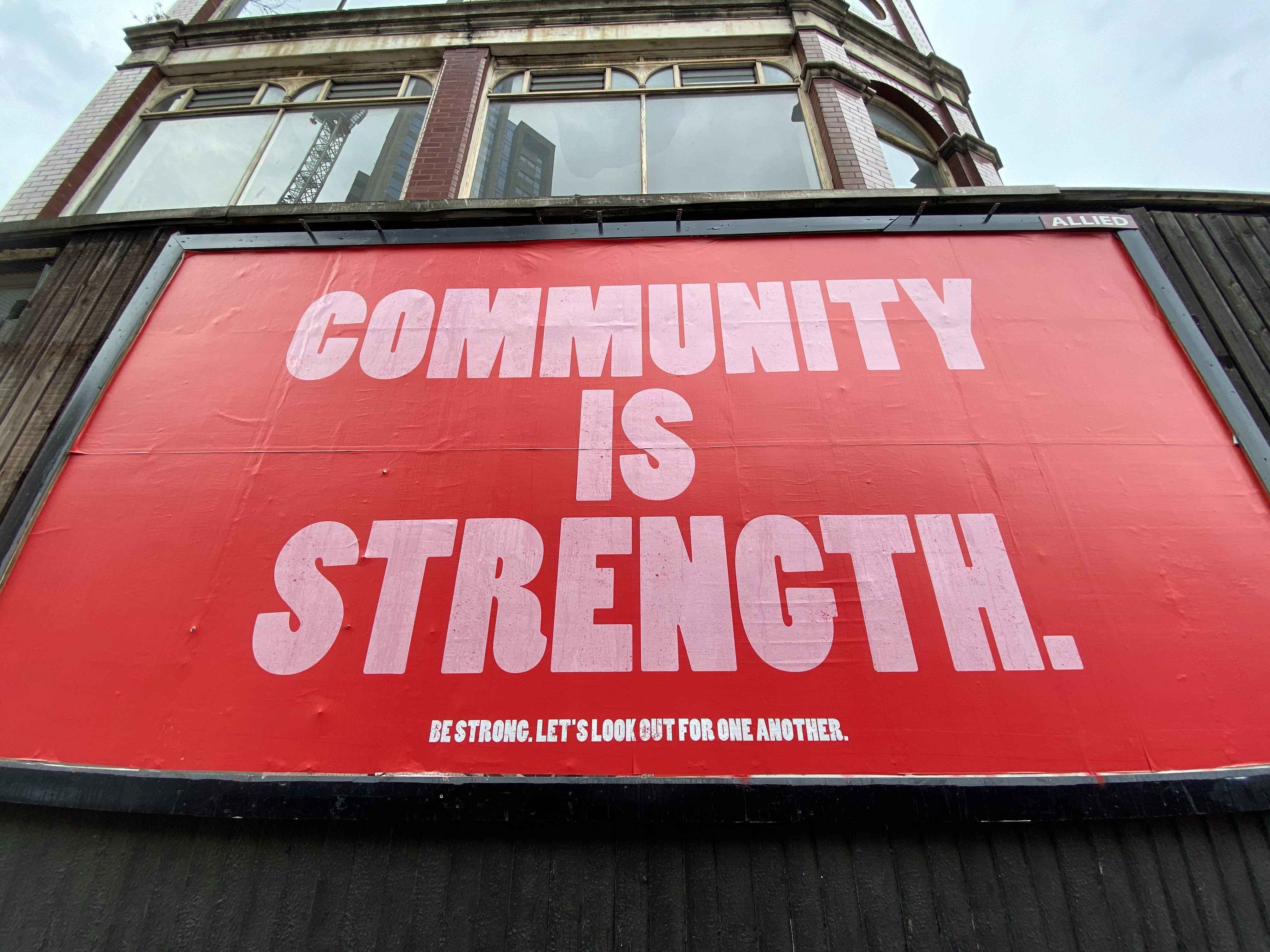 Give back to your community