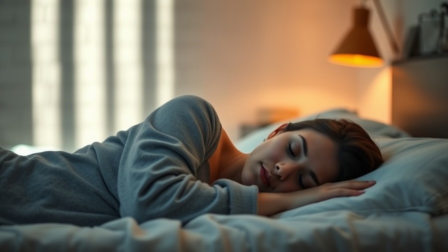 Peaceful woman sleeping in cozy bedroom, showcasing sleep deprivation solutions.