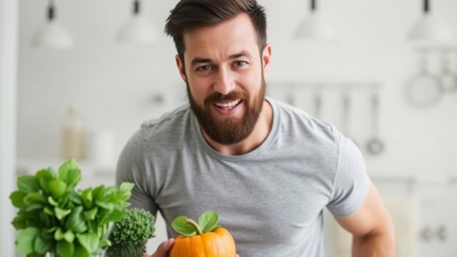 Healthy living tips for men promoting male longevity and mental health awareness.