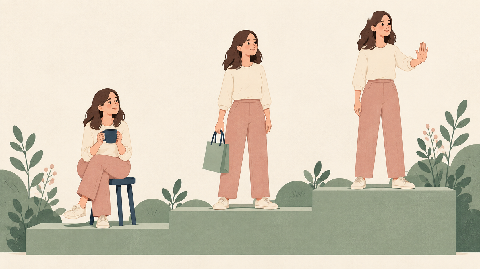 Three gentle steps toward confidence