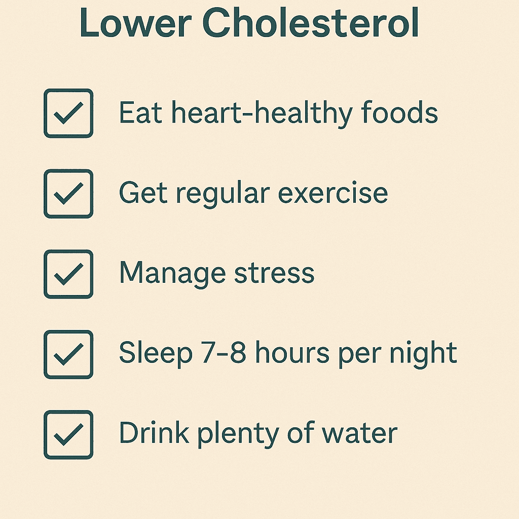 How to Lower Cholesterol