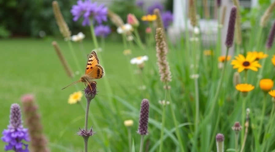 Native plants attract more wildlife than lawns, boosting biodiversity.