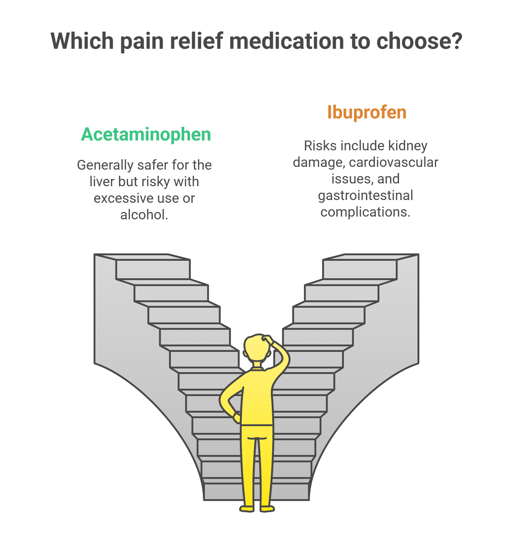 Acetaminophen vs Ibuprofen