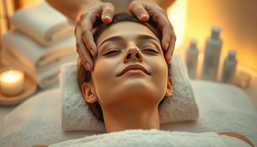 Relaxing facial at The Spa at Pinehurst with soothing ambiance.