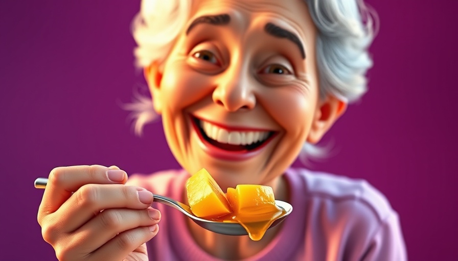 Delighted woman holding a spoon with honey for holistic sleep improvement