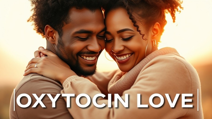 Joyful couple embracing, embodying the love hormone for stress management and mental health.